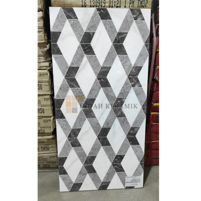 Platinum Toronto Grey Decor 30x60